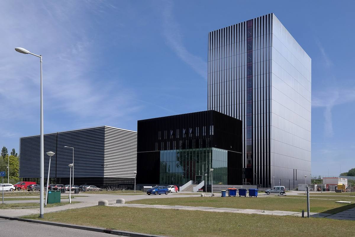 Budovy datového centra Equinix AM3 a AM4 v Amsterdamu