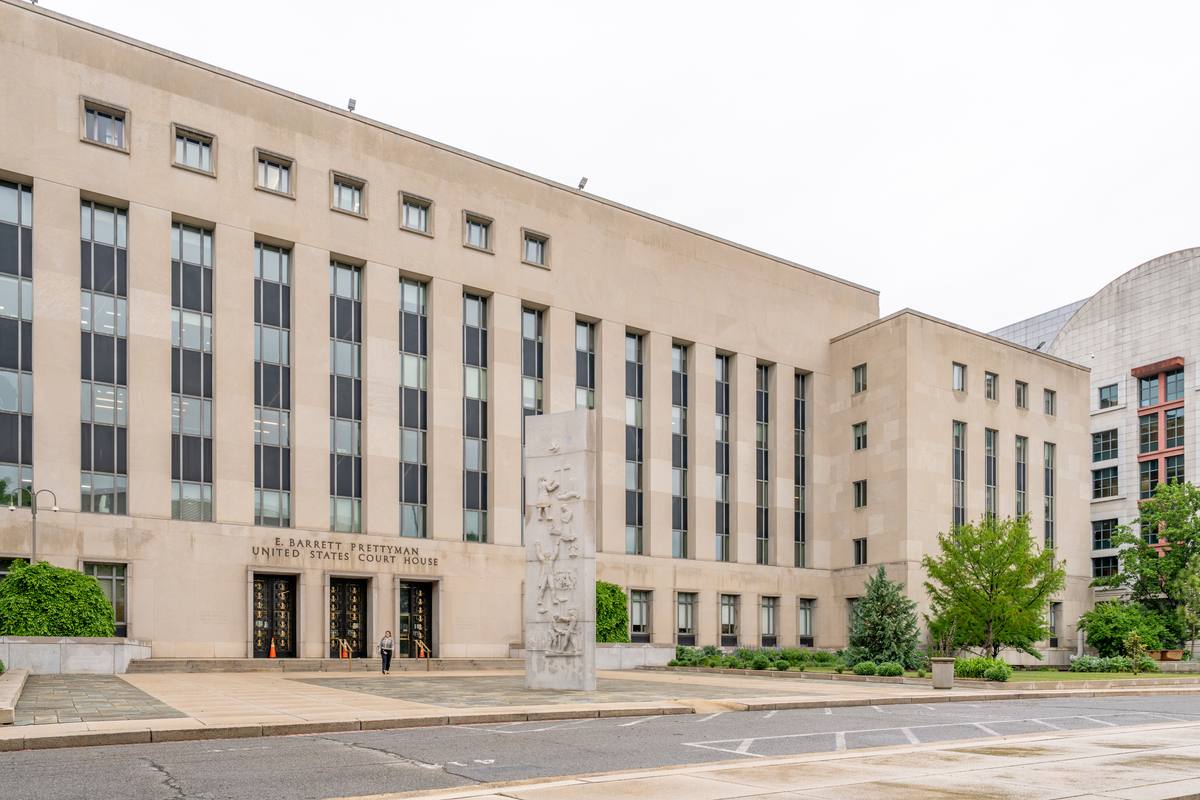 Budova federálního soudu E. Barretta Prettymana ve Washingtonu
